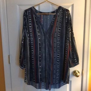 NYDJ Blouse or Lightweight Coverup